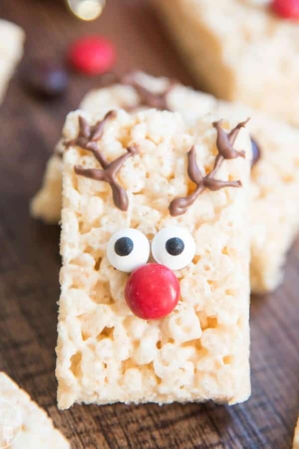 REINDER RICE KRISPIE TREATS