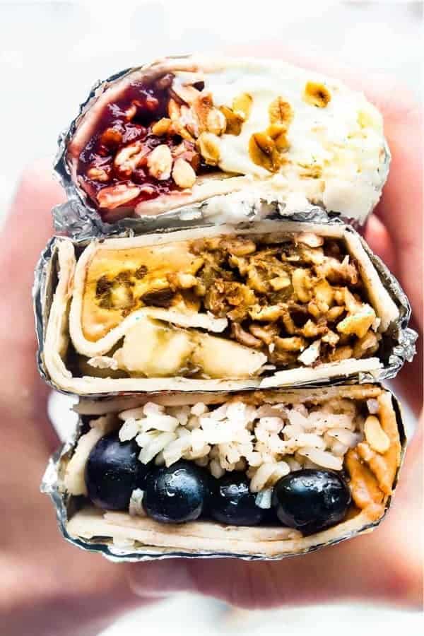 Grab and Go Gluten Free Breakfast Wraps