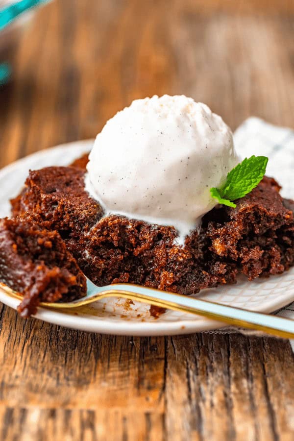 Gingerbread Pudding Cake