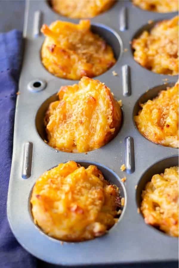 Baked Mac & Cheese Cups