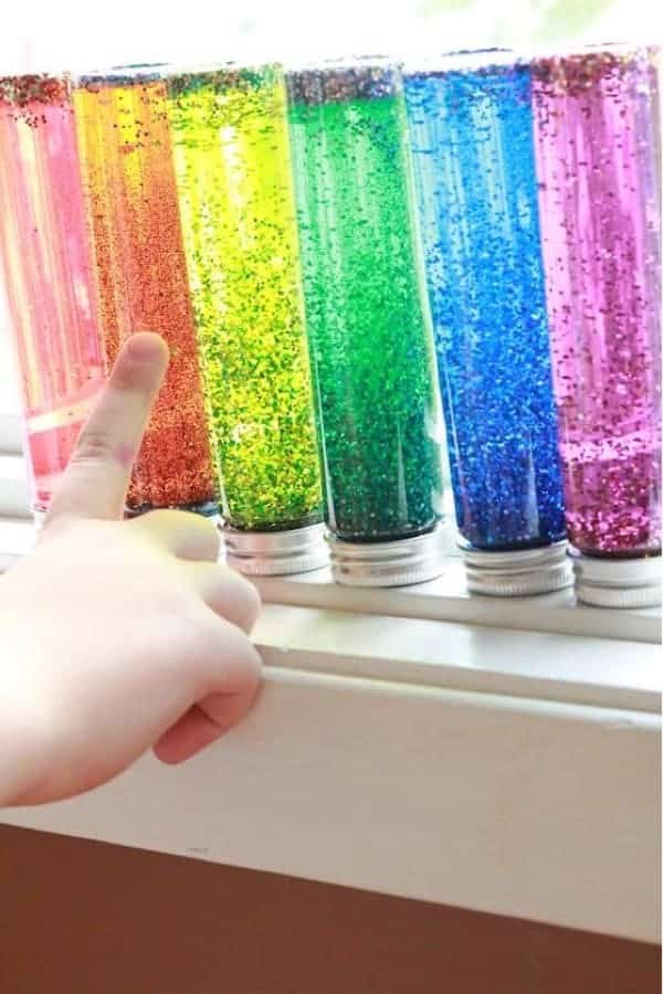 Calming Glitter Jar Craft For Kids