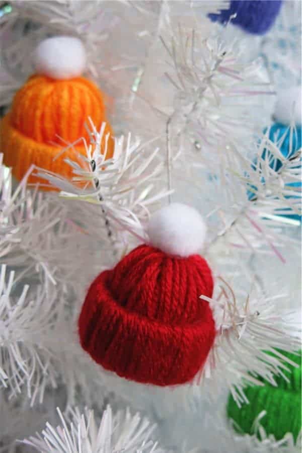 Winter Hat Christmas Ornament Tutorial