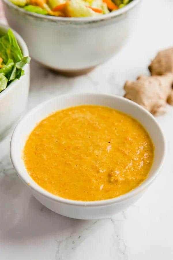 JAPANESE GINGER SALAD DRESSING (GLUTEN-FREE, PALEO, AIP)