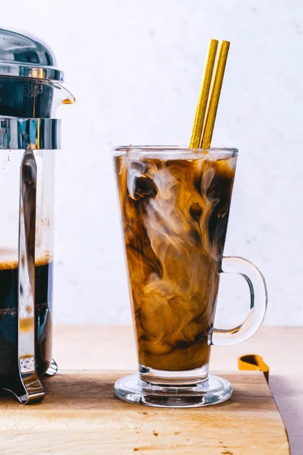 French Press Iced Coffee