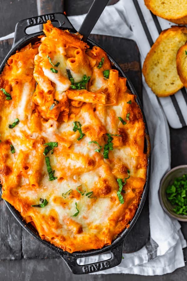 Creamy Baked Ziti