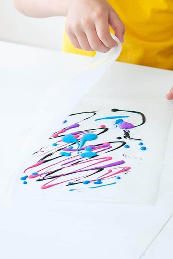 DIY Galaxy Painting Craft