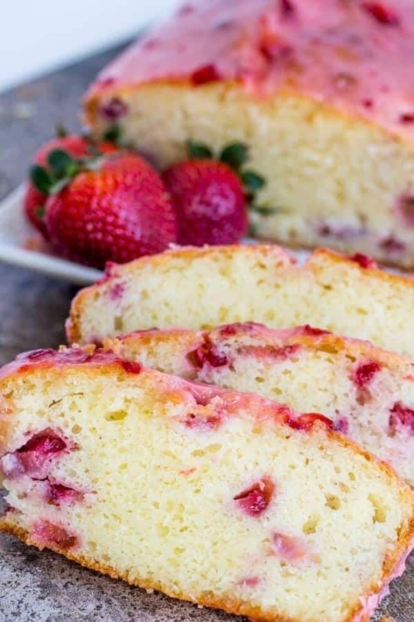 Strawberry Pound Cake Dessert