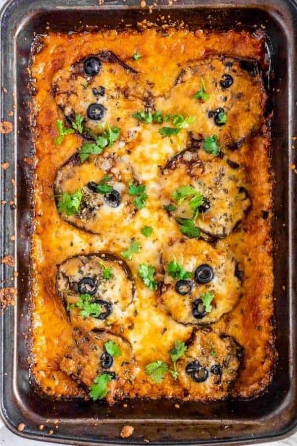 EGGPLANT PIZZA CASSEROLE