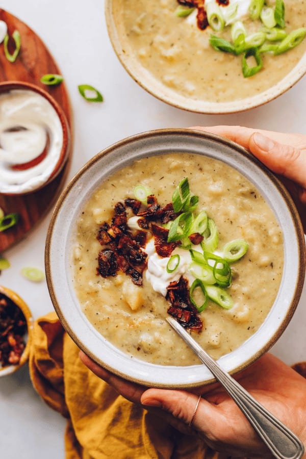 Creamy Potato Leek Soup