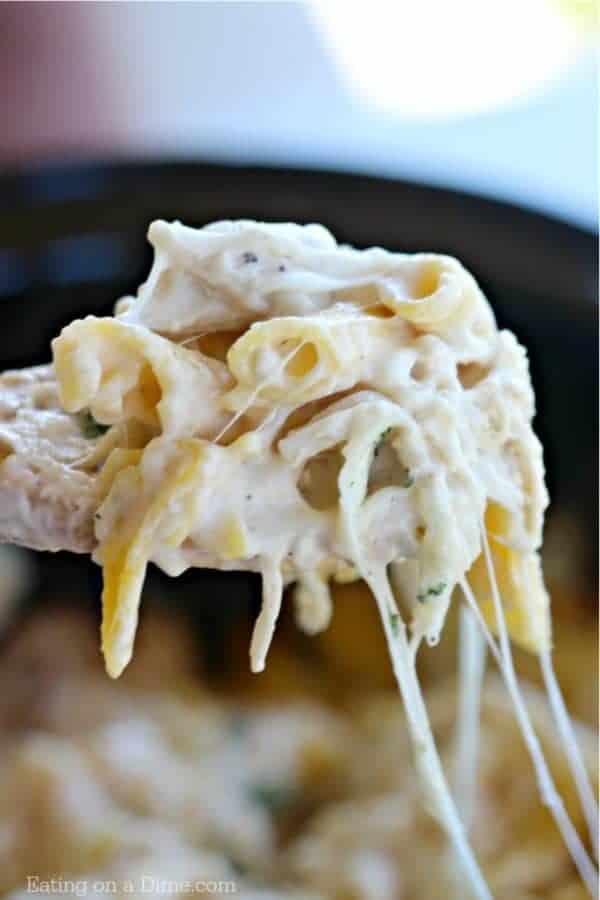 Crock Pot Chicken Alfredo Casserole Recipe