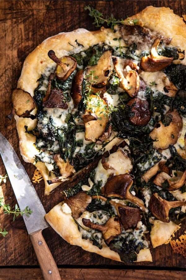 Roasted Mushroom Kale