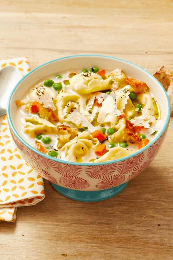 Creamy Tortellini Soup