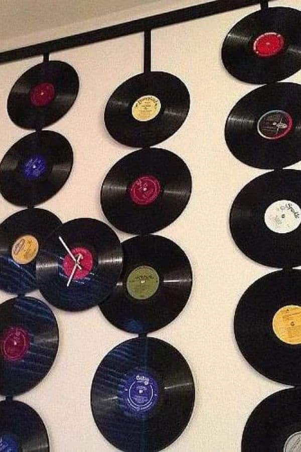 VINYL RECORD WALL