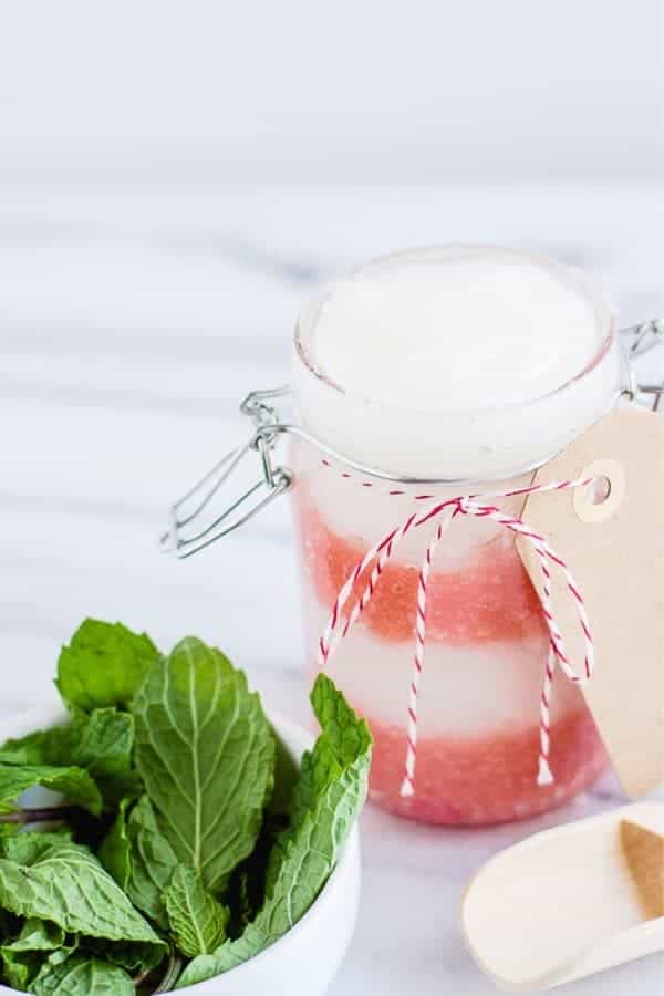 Peppermint Sugar Scrub Recipe