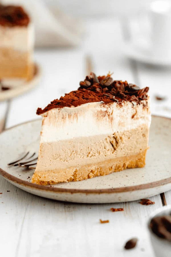 Vegan Tiramisu Cheesecake