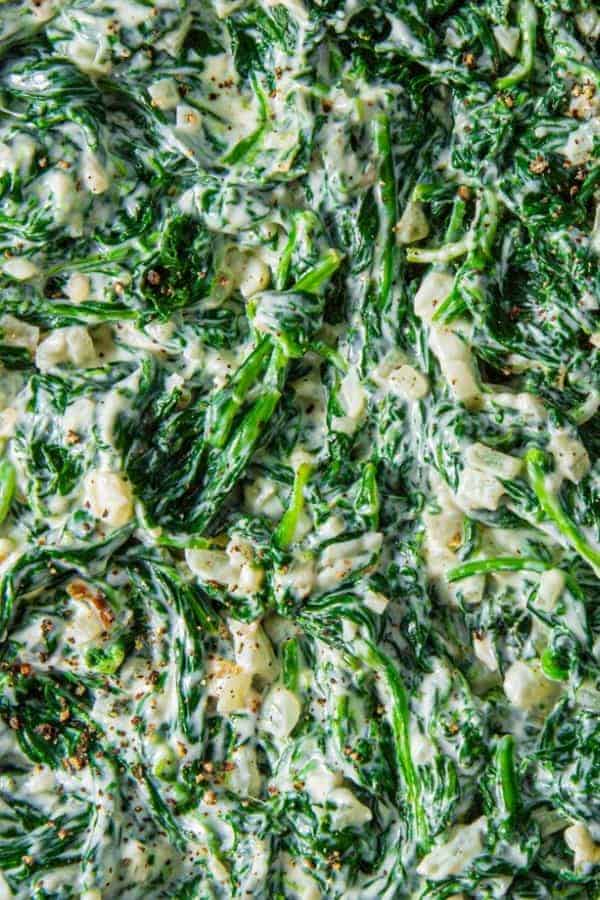 CREAMED SPINACH