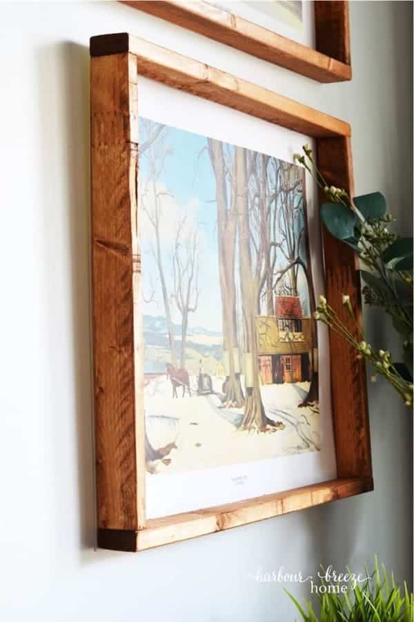 Easy DIY Picture Frame for Art