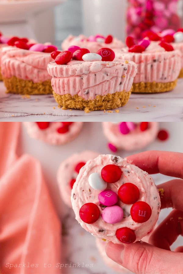 Mini Valentines Cheesecake