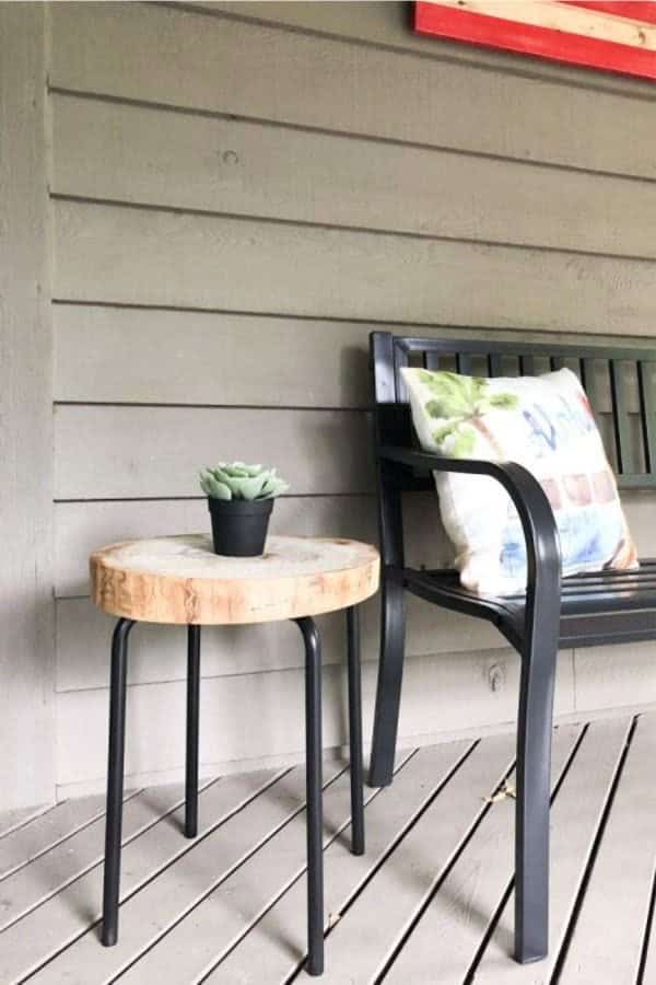 Cheap Front Porch End Table