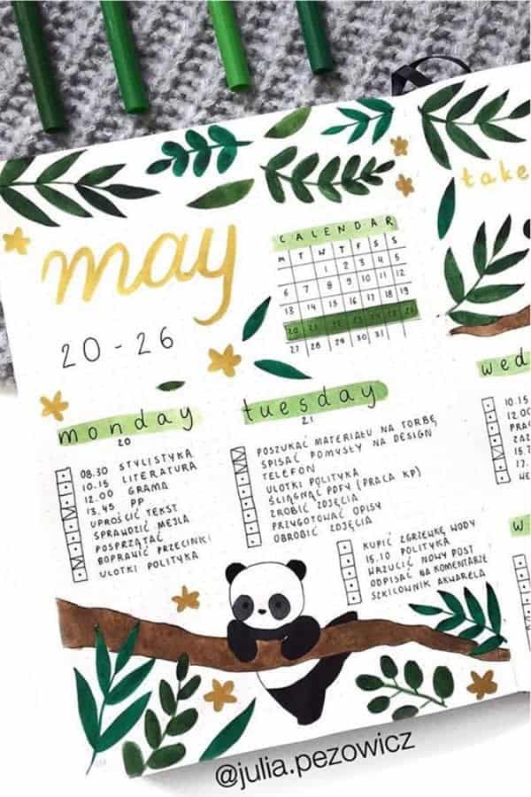 Panda Weekly Log