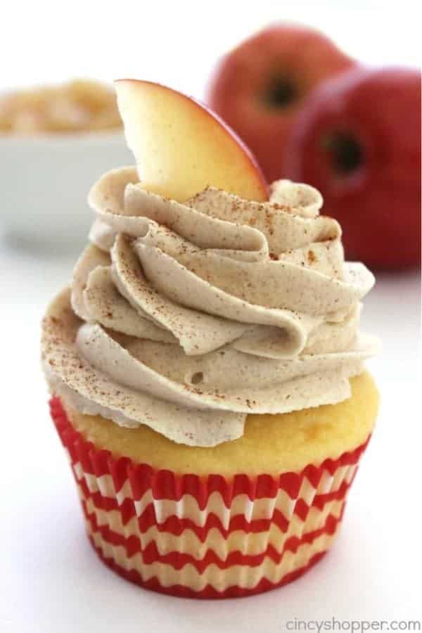 Apple Pie Thanksgiving Cupcakes