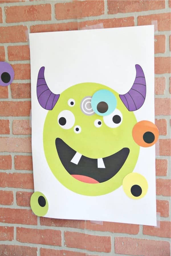 Pin the Eye on The Monster