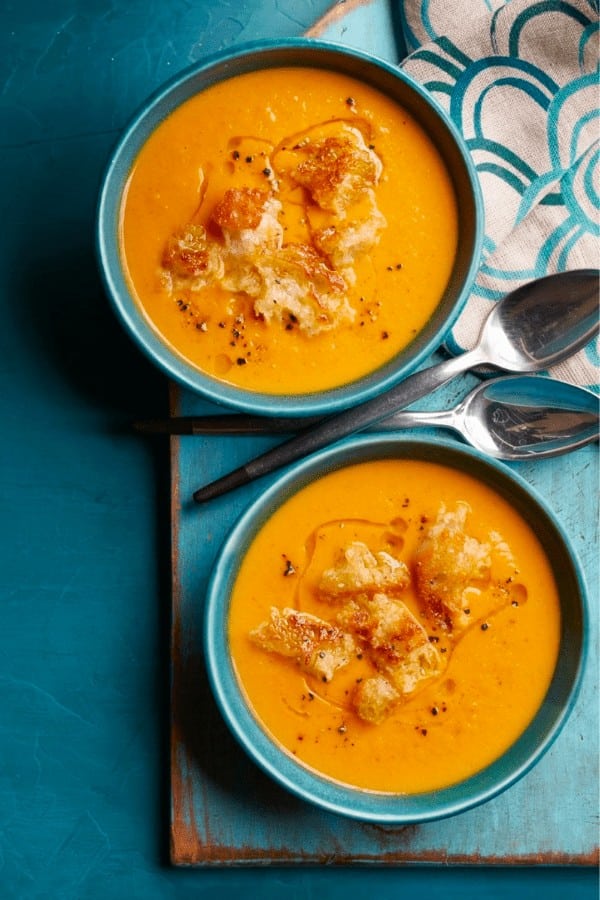 Cinnamon-Spiced Sweet Potato Soup