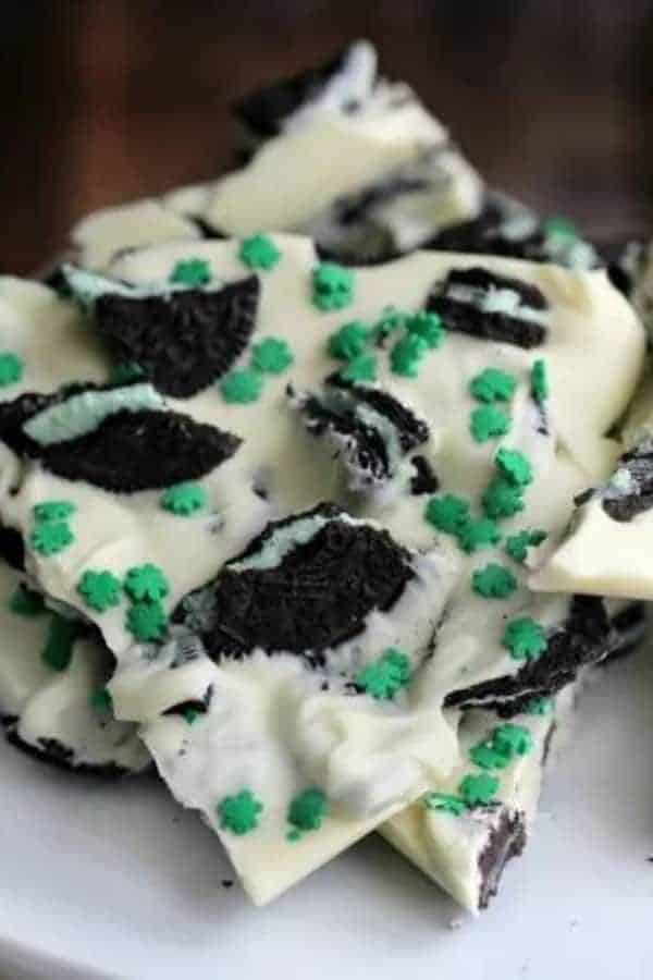 MINT OREO COOKIE BARK