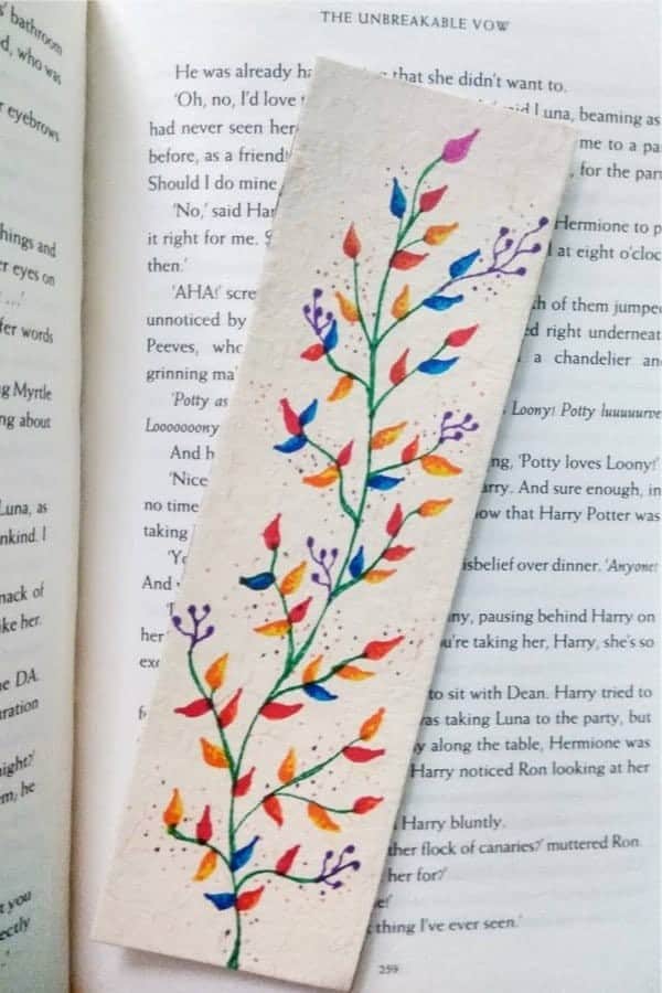 Botanical DIY Bookmark Inspiration