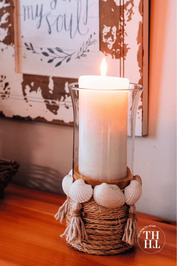 Seashell Candle Holder