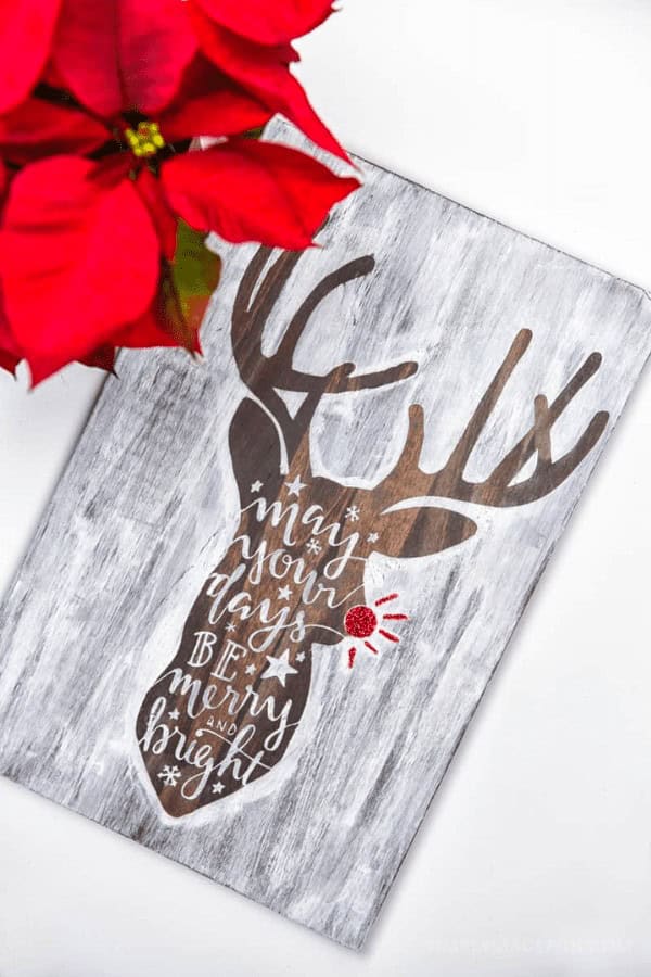 Hand Lettered Rudolph Craft