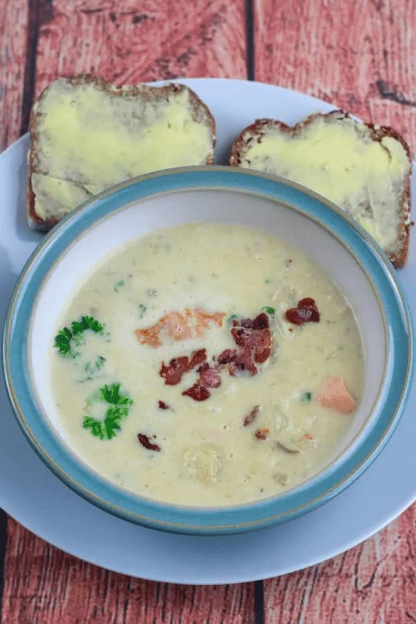 Irish seafood chowder