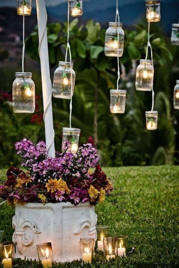 HANGING GLASS LANTERNS