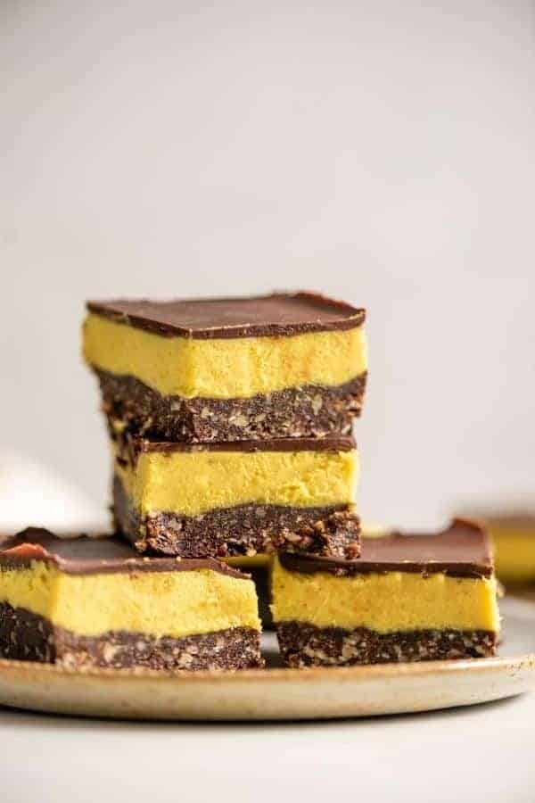 NO-BAKE VEGAN NANAIMO BARS