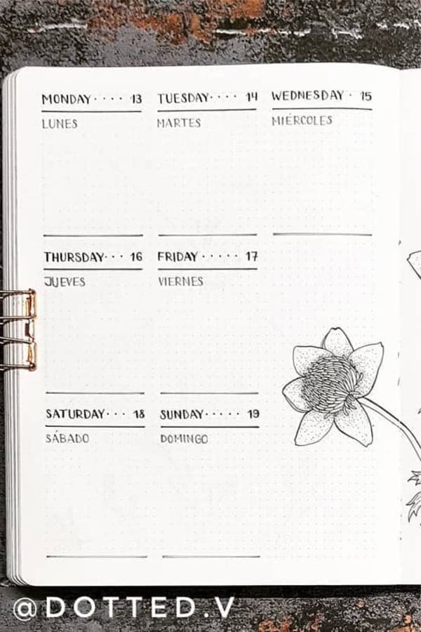 Simple May Weekly Layout