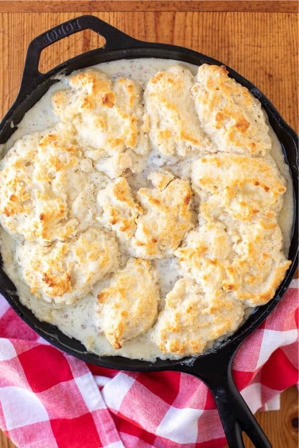 Biscuits and Gravy Casserole