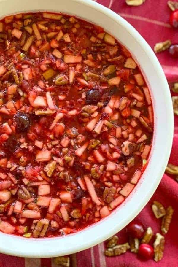 CRANBERRY APPLE PINEAPPLE SALAD