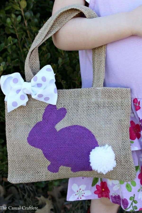 BURLAP BUNNY BAGS