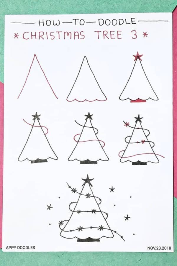 Simple Christmas Tree Tutorial