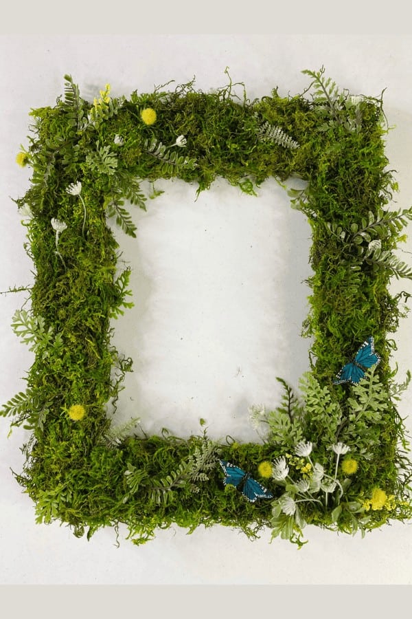 DIY Moss Frame