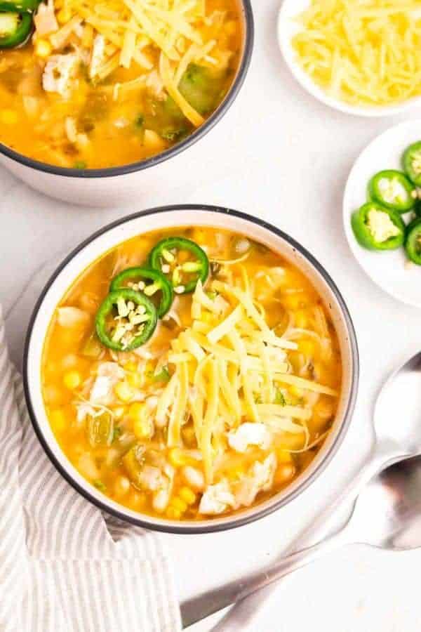 LOW SODIUM WHITE CHICKEN CHILI