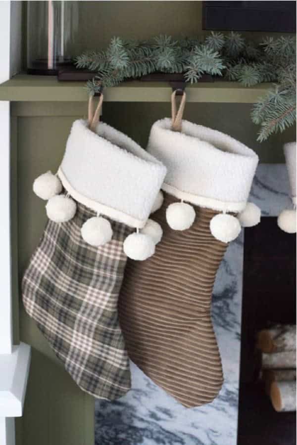 Homemade Chunky Xmas Stockings