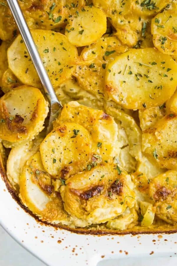 DAIRY-FREE SCALLOPED POTATOES