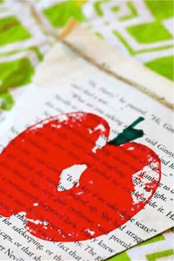 How to Make an Apple Bunting for Kids