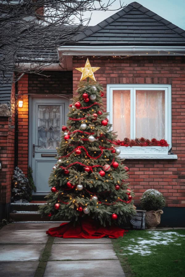 Outdoor Christmas Tree Displays