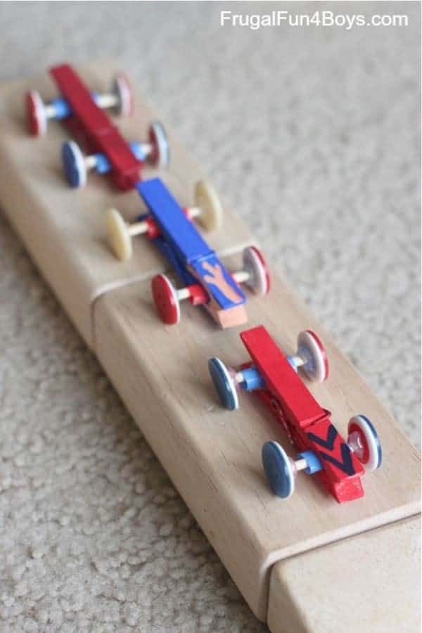 Car Craft With Clothespins