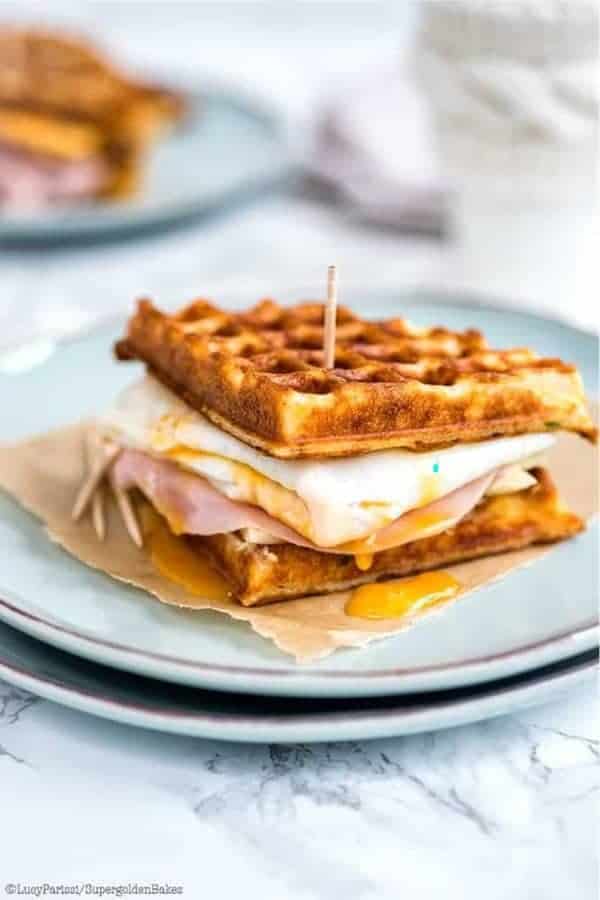 Waffle Breakfast Sandwich