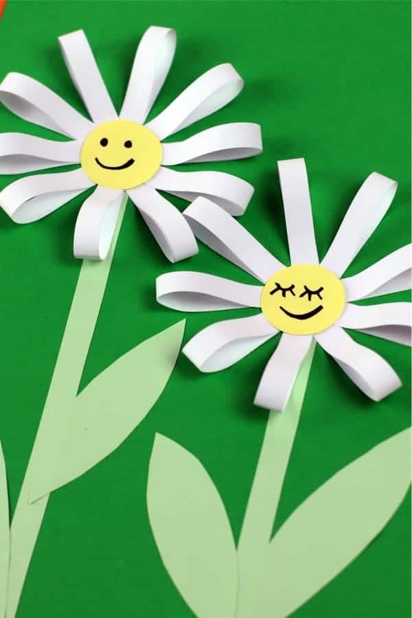 3D Paper Sunflower Craft