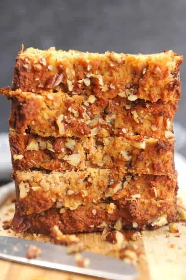 HEALTHY CARROT CAKE BREAD