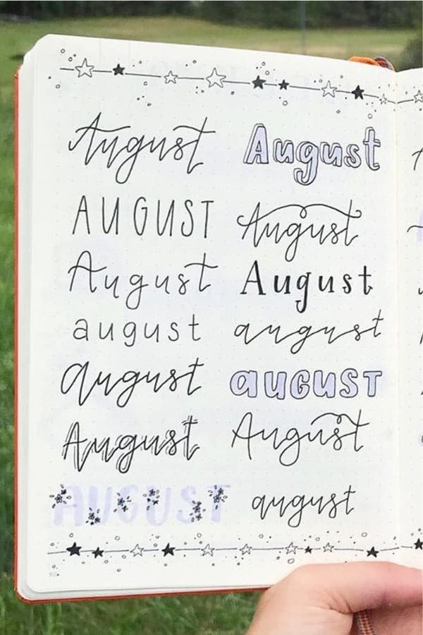 Purple August Header Inspiration